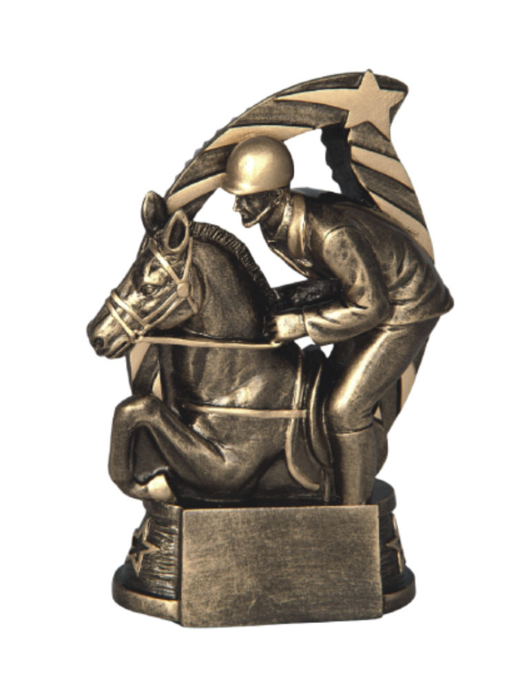 Statuetka koń skoki