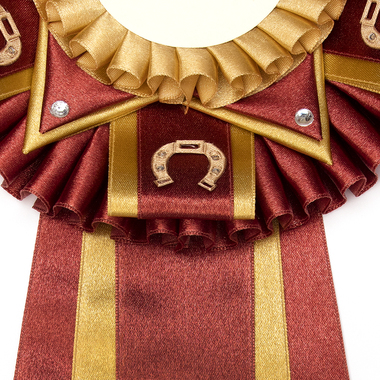 Rosettes Lucky Horseshoe