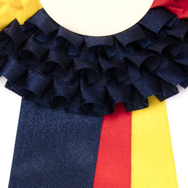 Rosettes Triple Three-Color