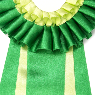 Rosettes Double Oval Vertical
